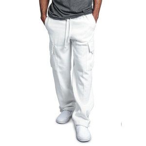 Casual Joggers Pants Sweatpants Cargo Pocket Loose